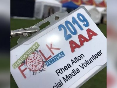 SBN members join social media team at Shrewsbury Folk Festival